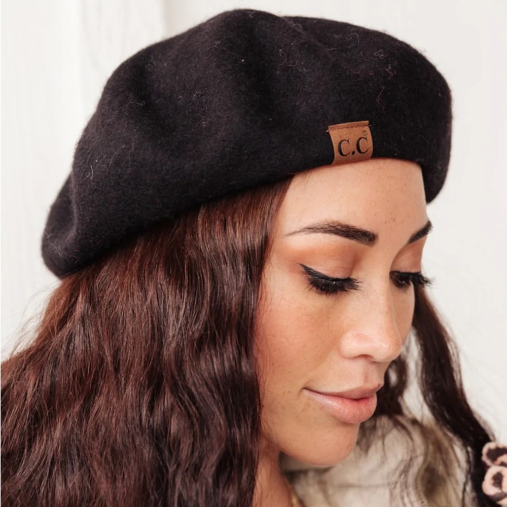 OOH LA LA BERET IN NOIR